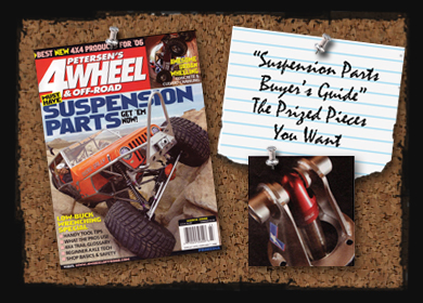 Suspension Parts Buyer's Guide